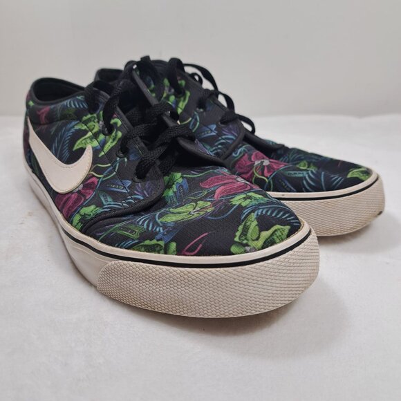 Nike Toki‎ Textile Print Low Floral Hawaiian Shoes - Men's Size US 11 - Picture 3 of 12